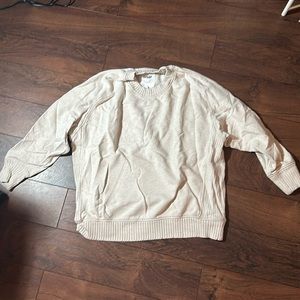 Aerie Cream Sweatshirt